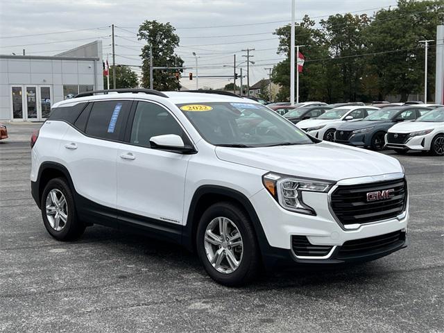 used 2022 GMC Terrain car, priced at $24,472