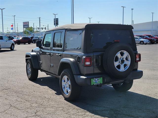used 2021 Jeep Wrangler Unlimited car, priced at $27,882