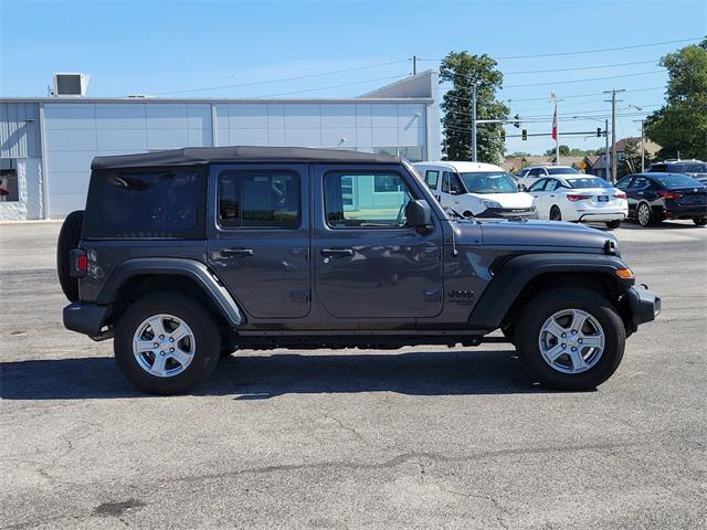 used 2021 Jeep Wrangler Unlimited car, priced at $27,882