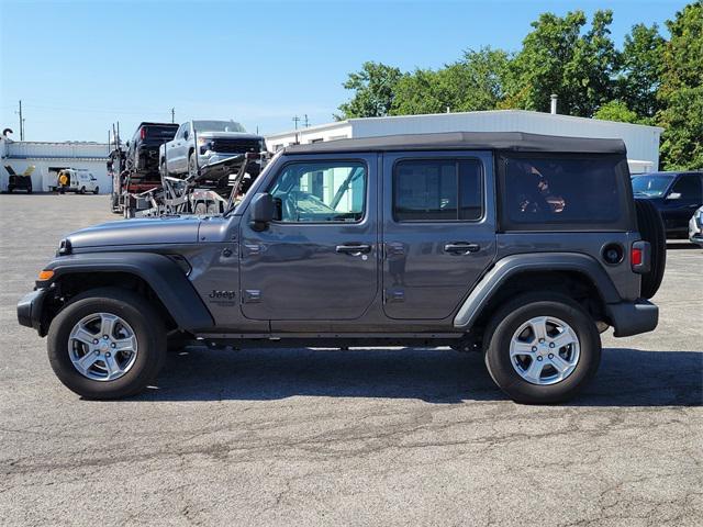 used 2021 Jeep Wrangler Unlimited car, priced at $27,882