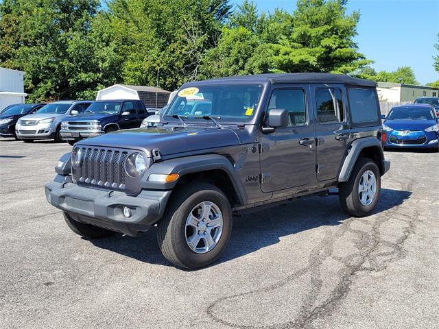 used 2021 Jeep Wrangler Unlimited car, priced at $27,882