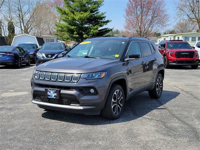 used 2022 Jeep Compass car, priced at $23,979