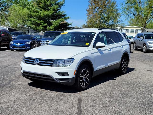 used 2021 Volkswagen Tiguan car, priced at $20,456