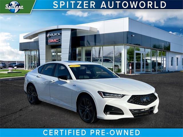 used 2023 Acura TLX car, priced at $37,726