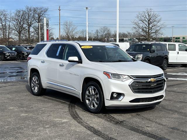 used 2020 Chevrolet Traverse car, priced at $27,574