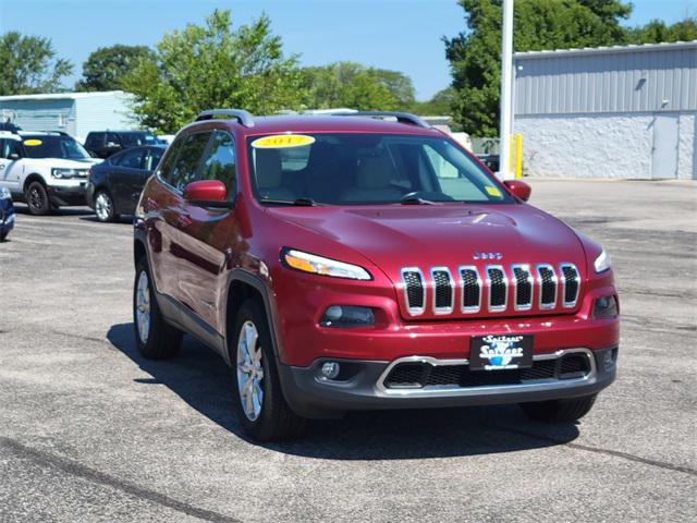 used 2017 Jeep Cherokee car, priced at $14,177