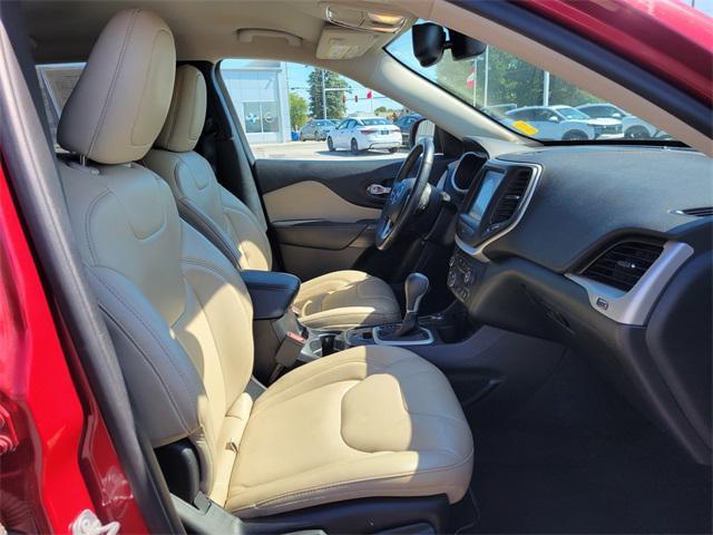 used 2017 Jeep Cherokee car, priced at $14,177