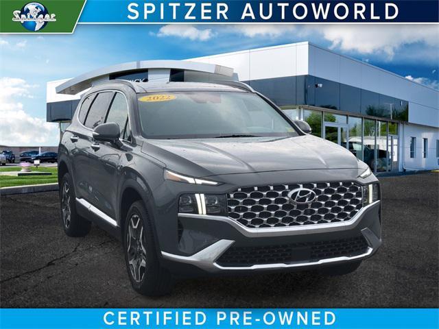 used 2022 Hyundai Santa Fe car, priced at $26,442