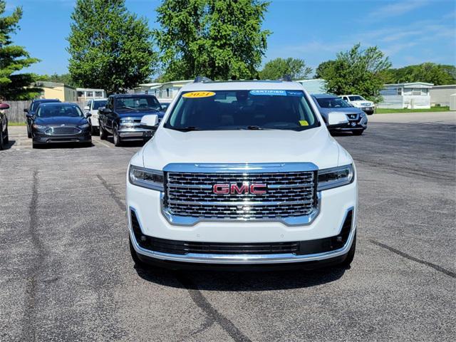 used 2021 GMC Acadia car, priced at $29,417