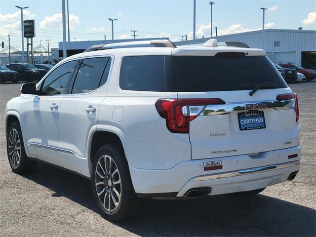 used 2021 GMC Acadia car, priced at $29,417