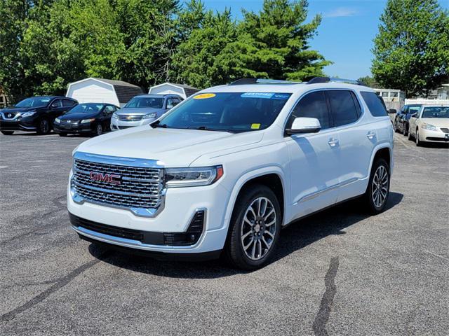 used 2021 GMC Acadia car, priced at $29,417