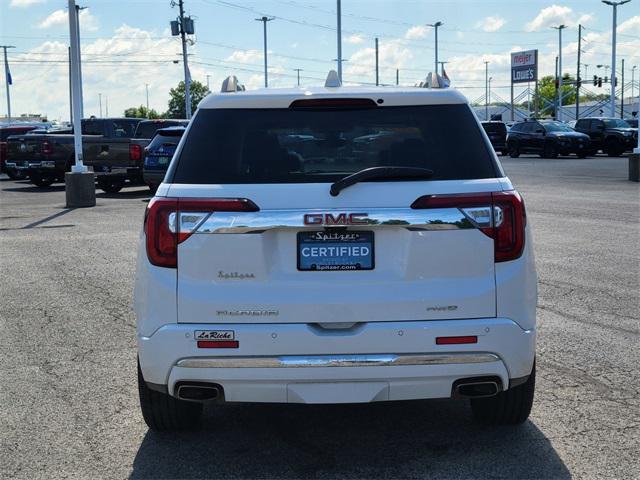 used 2021 GMC Acadia car, priced at $29,417