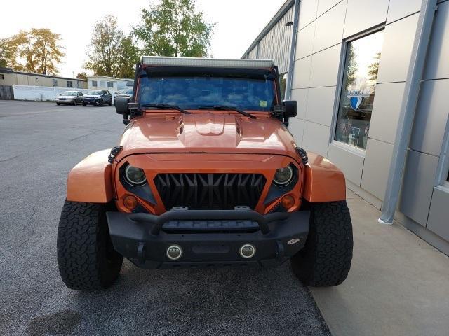 used 2011 Jeep Wrangler Unlimited car, priced at $11,483
