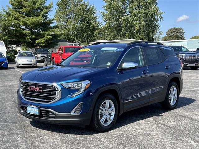 used 2021 GMC Terrain car, priced at $23,822