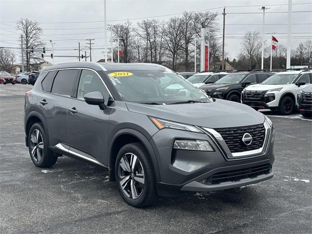 used 2021 Nissan Rogue car, priced at $20,940