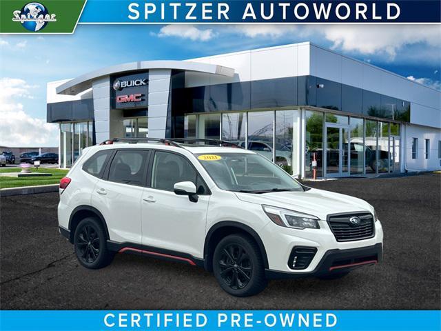 used 2021 Subaru Forester car, priced at $28,834