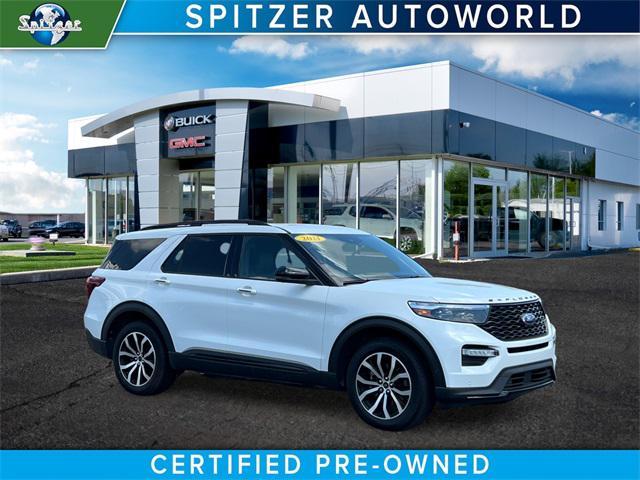used 2021 Ford Explorer car, priced at $40,490