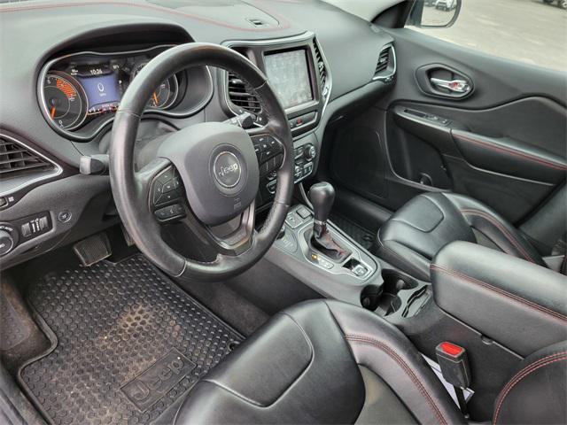 used 2019 Jeep Cherokee car, priced at $17,538