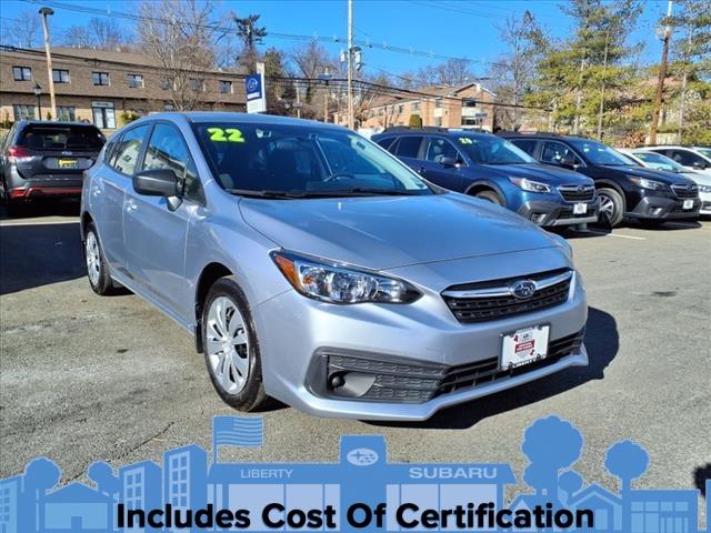 used 2022 Subaru Impreza car, priced at $19,996