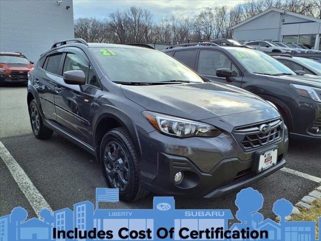 used 2021 Subaru Crosstrek car, priced at $27,995