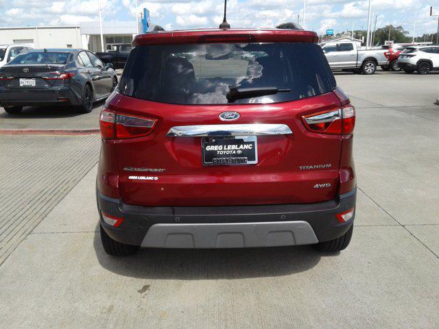 used 2019 Ford EcoSport car, priced at $13,800