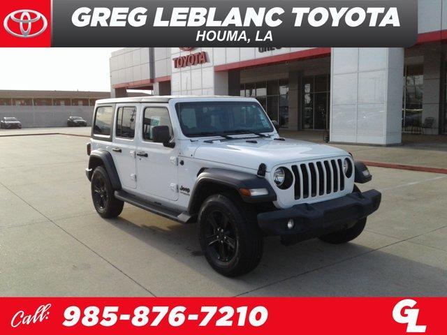 used 2021 Jeep Wrangler Unlimited car, priced at $33,130