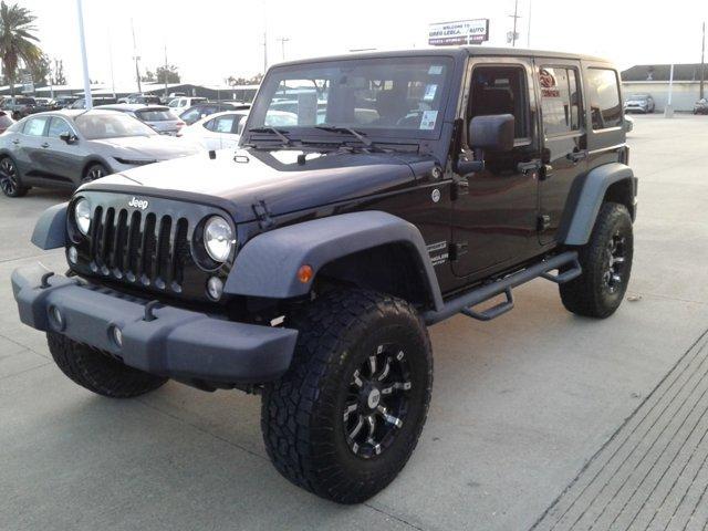 used 2015 Jeep Wrangler Unlimited car, priced at $21,413