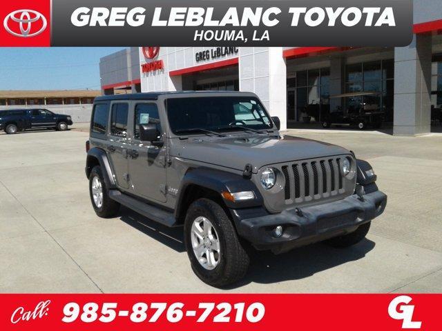 used 2018 Jeep Wrangler Unlimited car, priced at $25,542