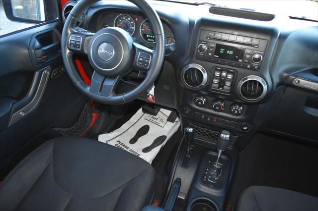 used 2014 Jeep Wrangler Unlimited car, priced at $19,999