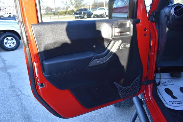 used 2014 Jeep Wrangler Unlimited car, priced at $19,999