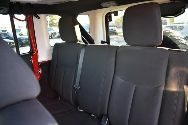 used 2014 Jeep Wrangler Unlimited car, priced at $19,999