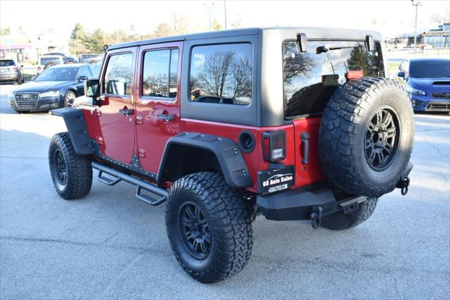 used 2014 Jeep Wrangler Unlimited car, priced at $19,999