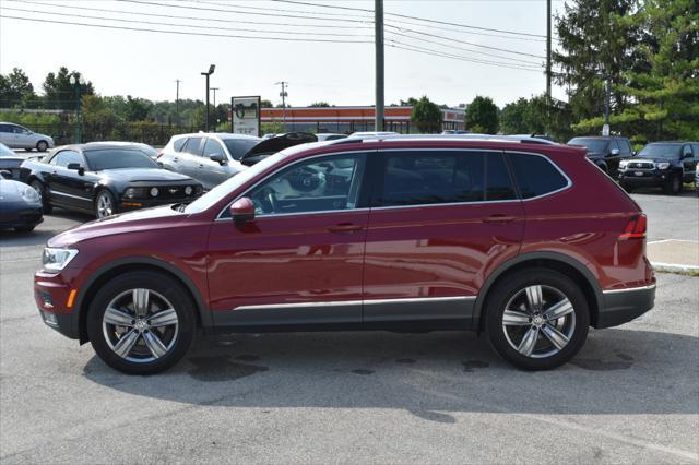 used 2021 Volkswagen Tiguan car, priced at $19,499