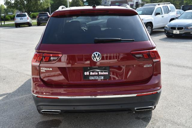 used 2021 Volkswagen Tiguan car, priced at $19,499