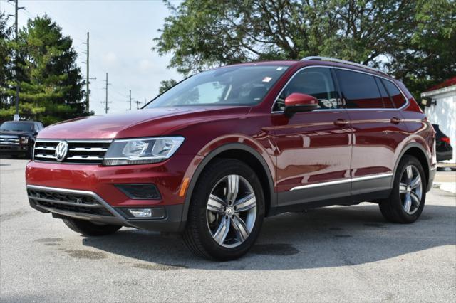 used 2021 Volkswagen Tiguan car, priced at $19,499