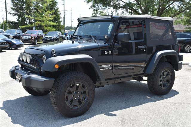 used 2014 Jeep Wrangler car, priced at $17,222