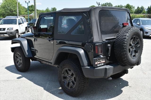 used 2014 Jeep Wrangler car, priced at $17,222