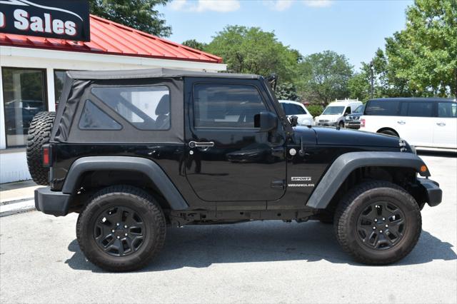 used 2014 Jeep Wrangler car, priced at $17,222