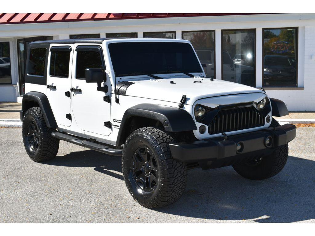 used 2016 Jeep Wrangler Unlimited car, priced at $19,999