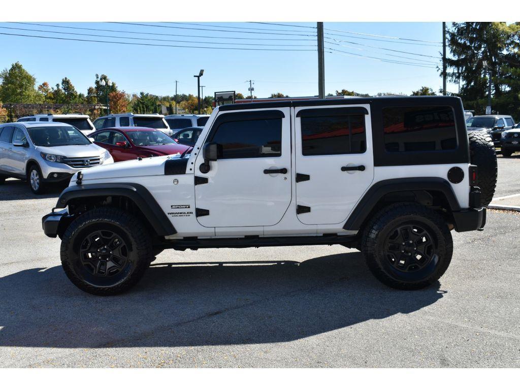 used 2016 Jeep Wrangler Unlimited car, priced at $19,999