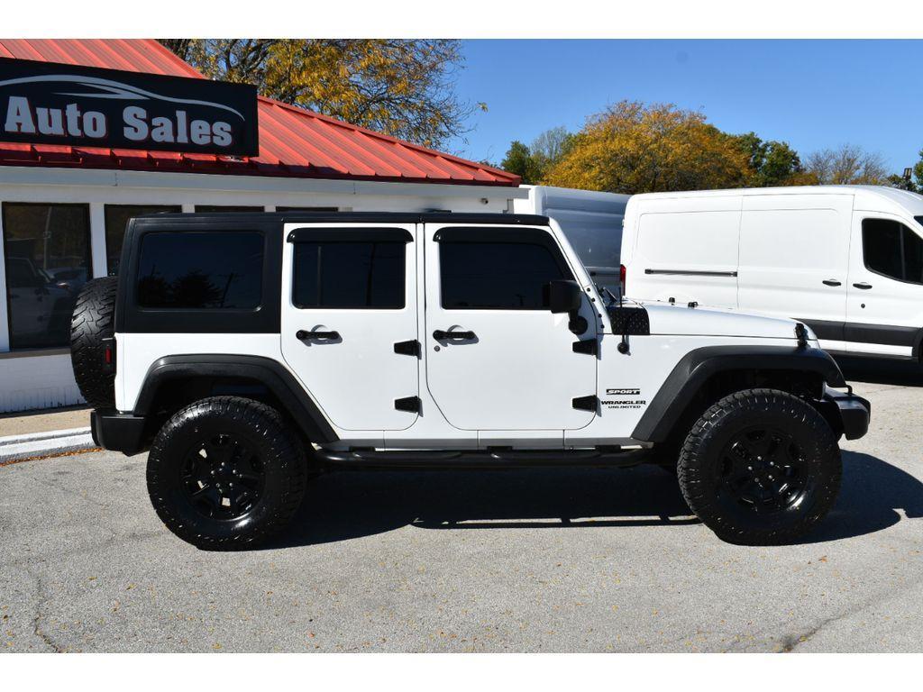 used 2016 Jeep Wrangler Unlimited car, priced at $19,999