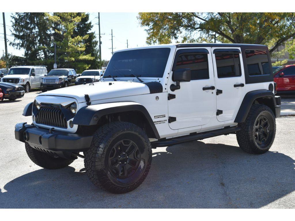 used 2016 Jeep Wrangler Unlimited car, priced at $19,999