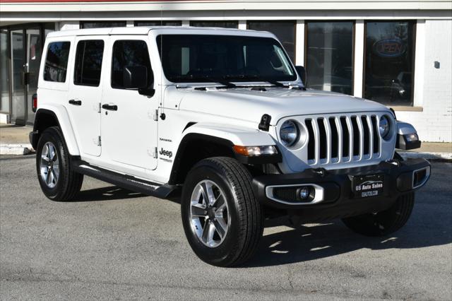 used 2021 Jeep Wrangler Unlimited car, priced at $33,499