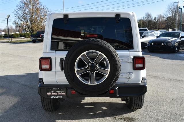 used 2021 Jeep Wrangler Unlimited car, priced at $33,499