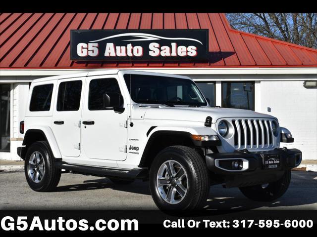 used 2021 Jeep Wrangler Unlimited car, priced at $33,499