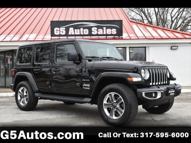 used 2021 Jeep Wrangler Unlimited car, priced at $31,499