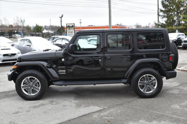 used 2021 Jeep Wrangler Unlimited car, priced at $31,499