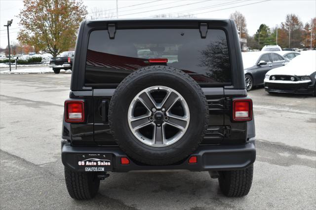 used 2021 Jeep Wrangler Unlimited car, priced at $31,499