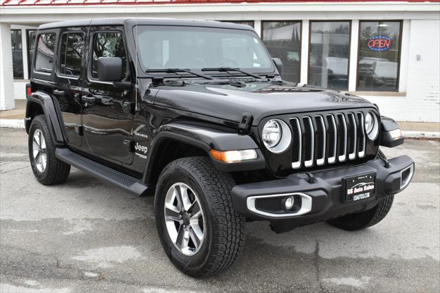 used 2021 Jeep Wrangler Unlimited car, priced at $31,499