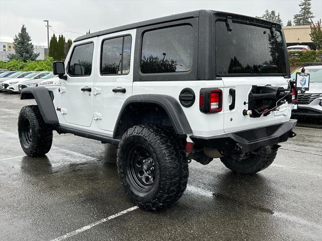 used 2018 Jeep Wrangler Unlimited car, priced at $33,059